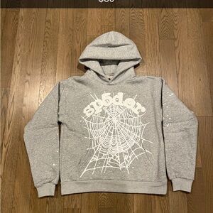 Gray Sp5der og web size small